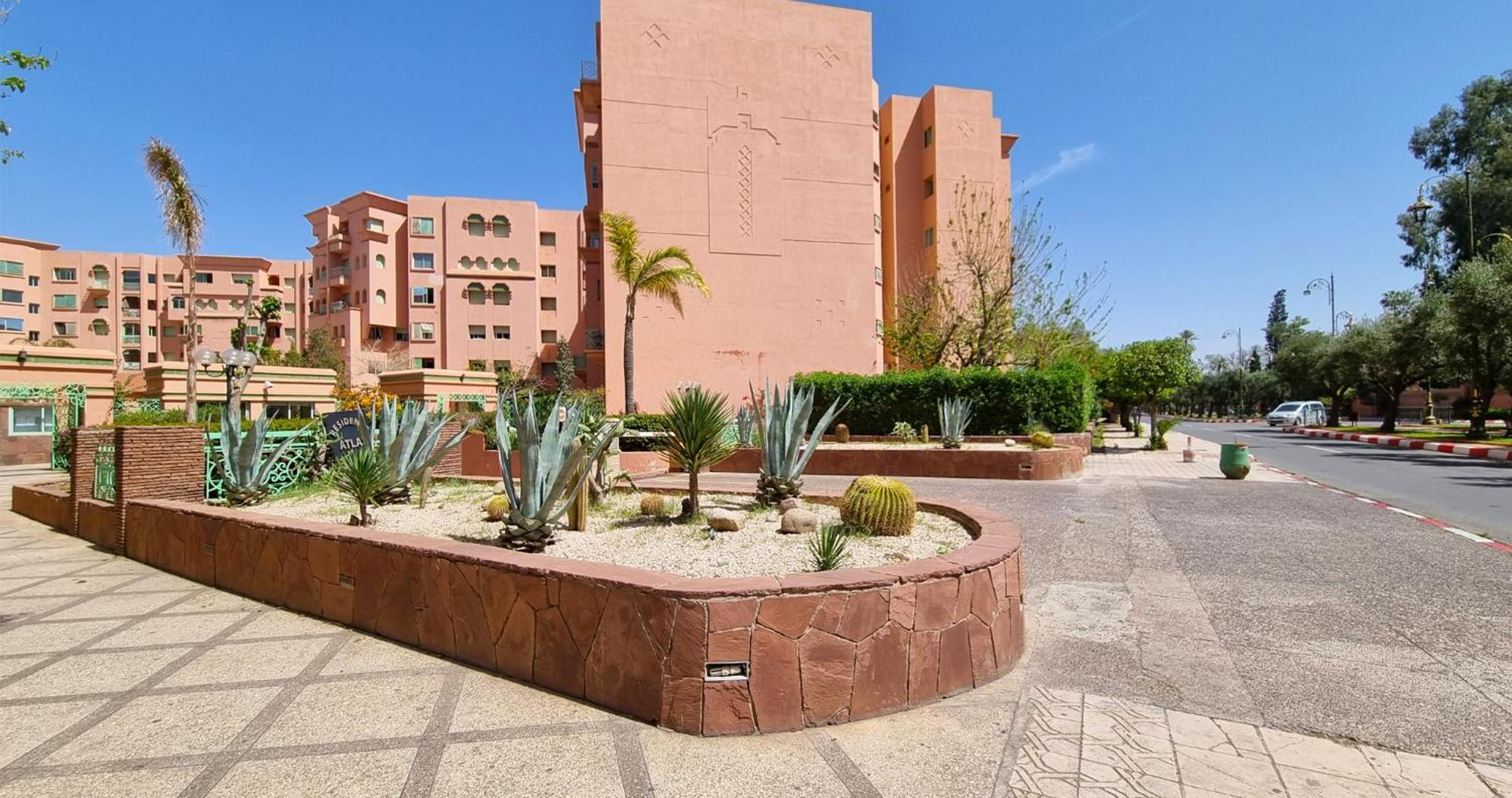 Апартаменты Charming 2-Bed Oasis Pool View Марракеш Экстерьер фото