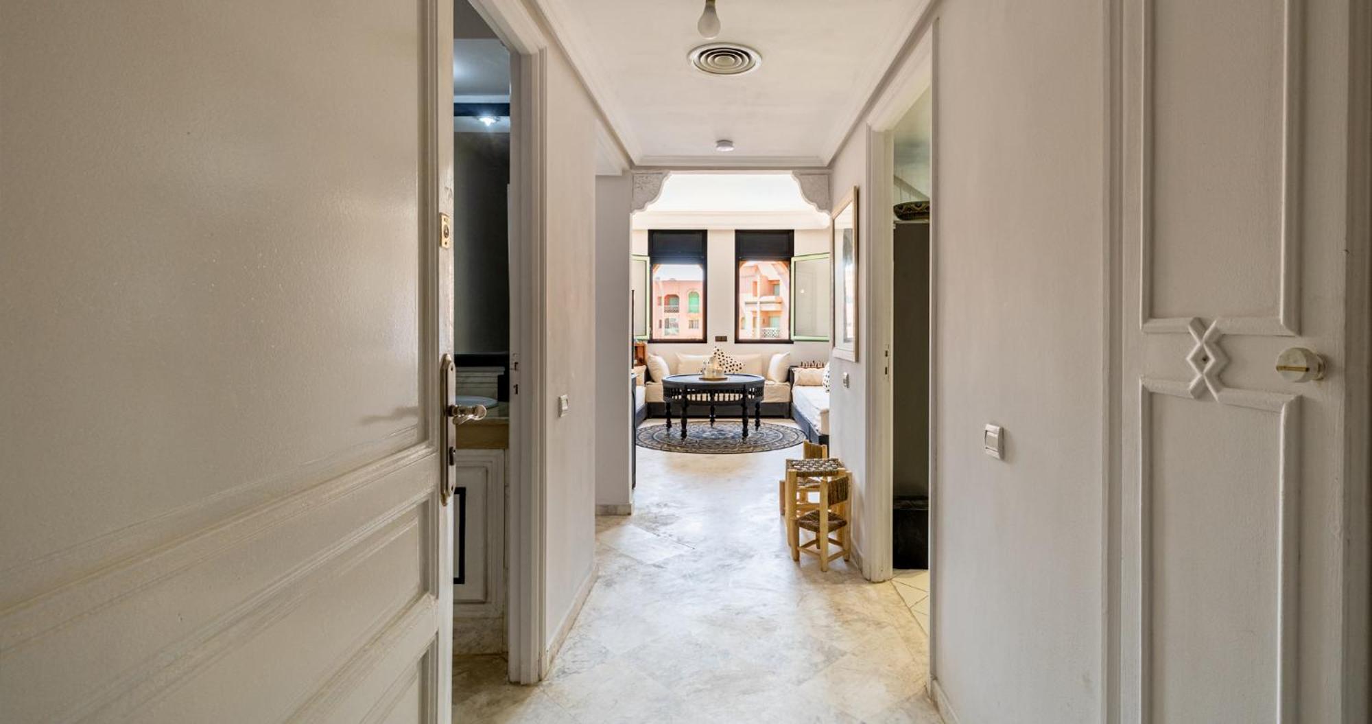 Апартаменты Charming 2-Bed Oasis Pool View Марракеш Экстерьер фото
