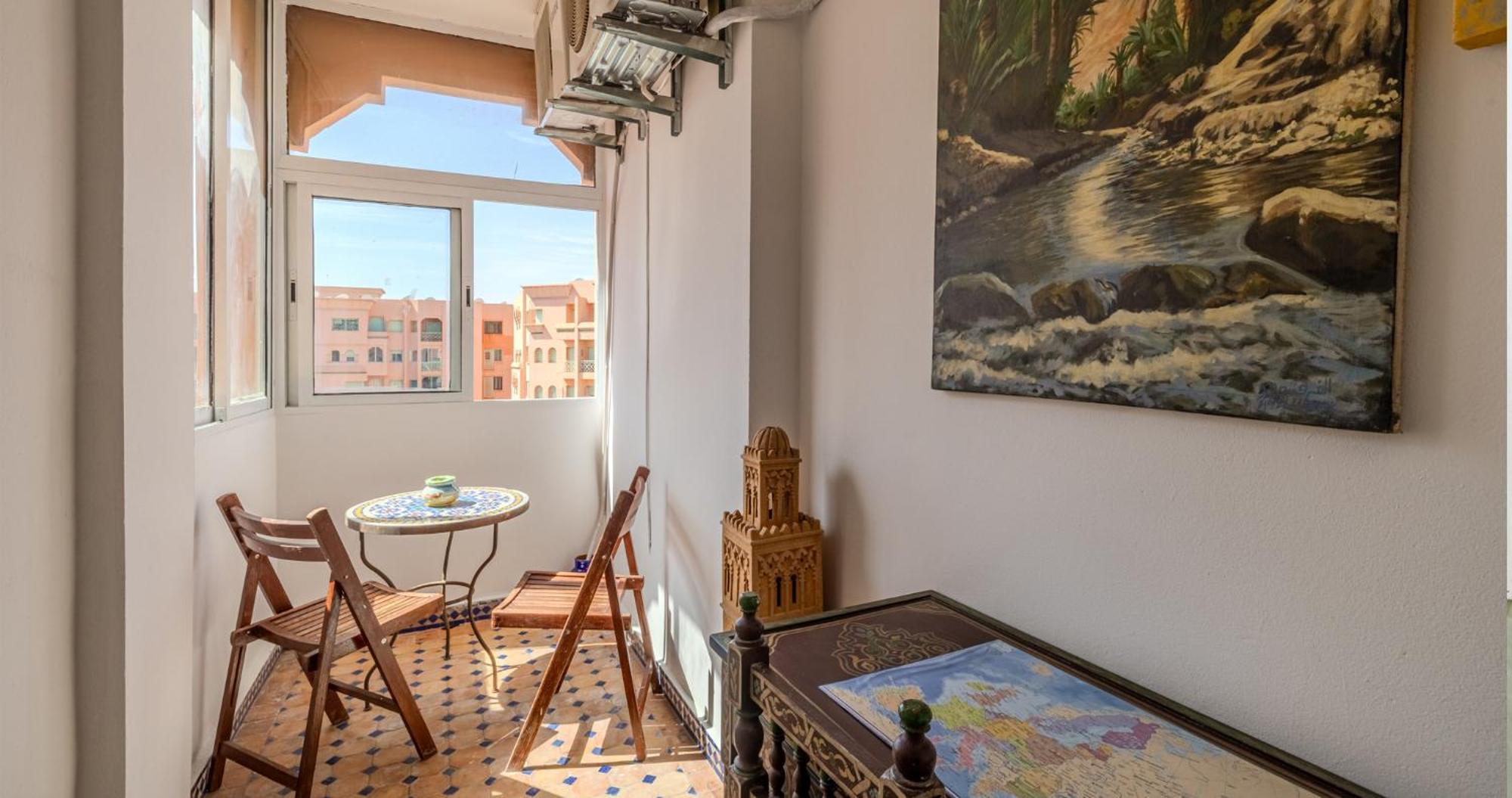 Апартаменты Charming 2-Bed Oasis Pool View Марракеш Экстерьер фото