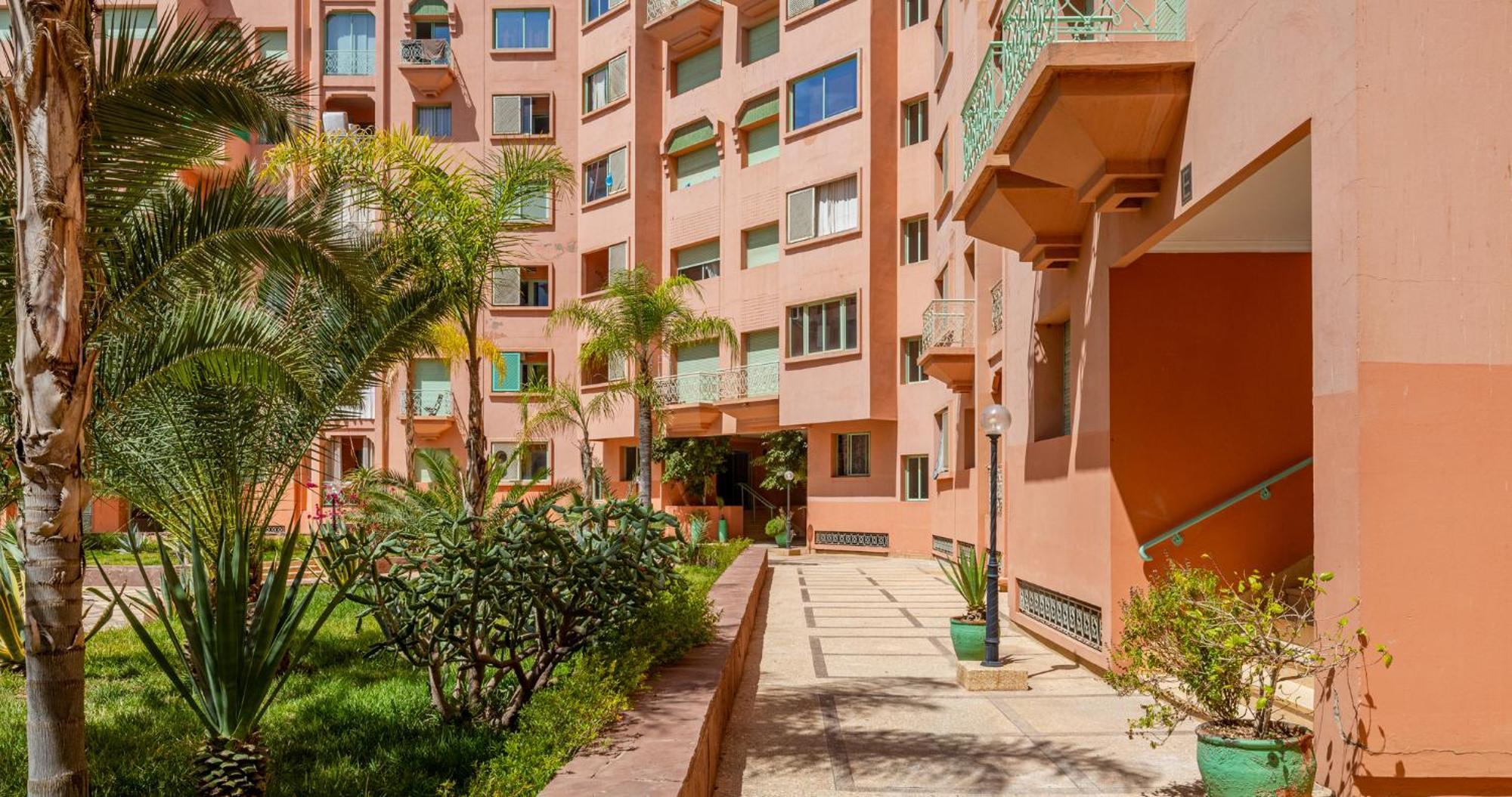 Апартаменты Charming 2-Bed Oasis Pool View Марракеш Экстерьер фото